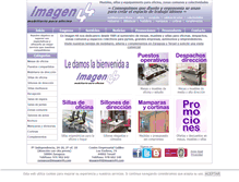 Tablet Screenshot of imagen44.com